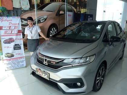 Kehadiran New Honda Jazz di dealer Honda Soekarno Hatta, Kota Pekanbaru